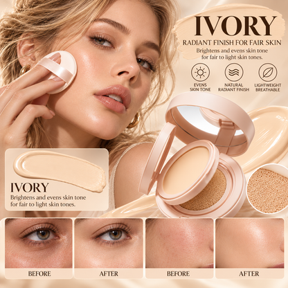 2-in-1 Air Cushion BB Cream & Pressed Powder — Flawless Base Made Simple
