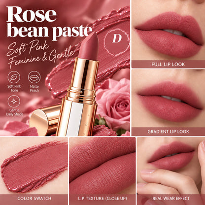 24H Long‑Lasting Matte Lipstick – Smudge‑proof, transfer‑resistant, vibrant colour.