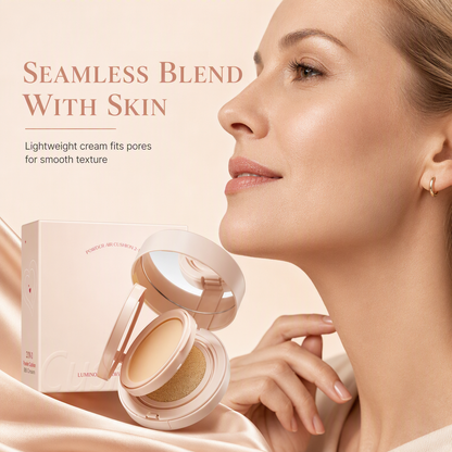 2-in-1 Air Cushion BB Cream & Pressed Powder — Flawless Base Made Simple