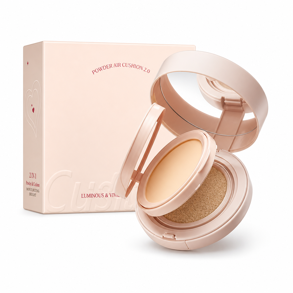 2-in-1 Air Cushion BB Cream & Pressed Powder — Flawless Base Made Simple